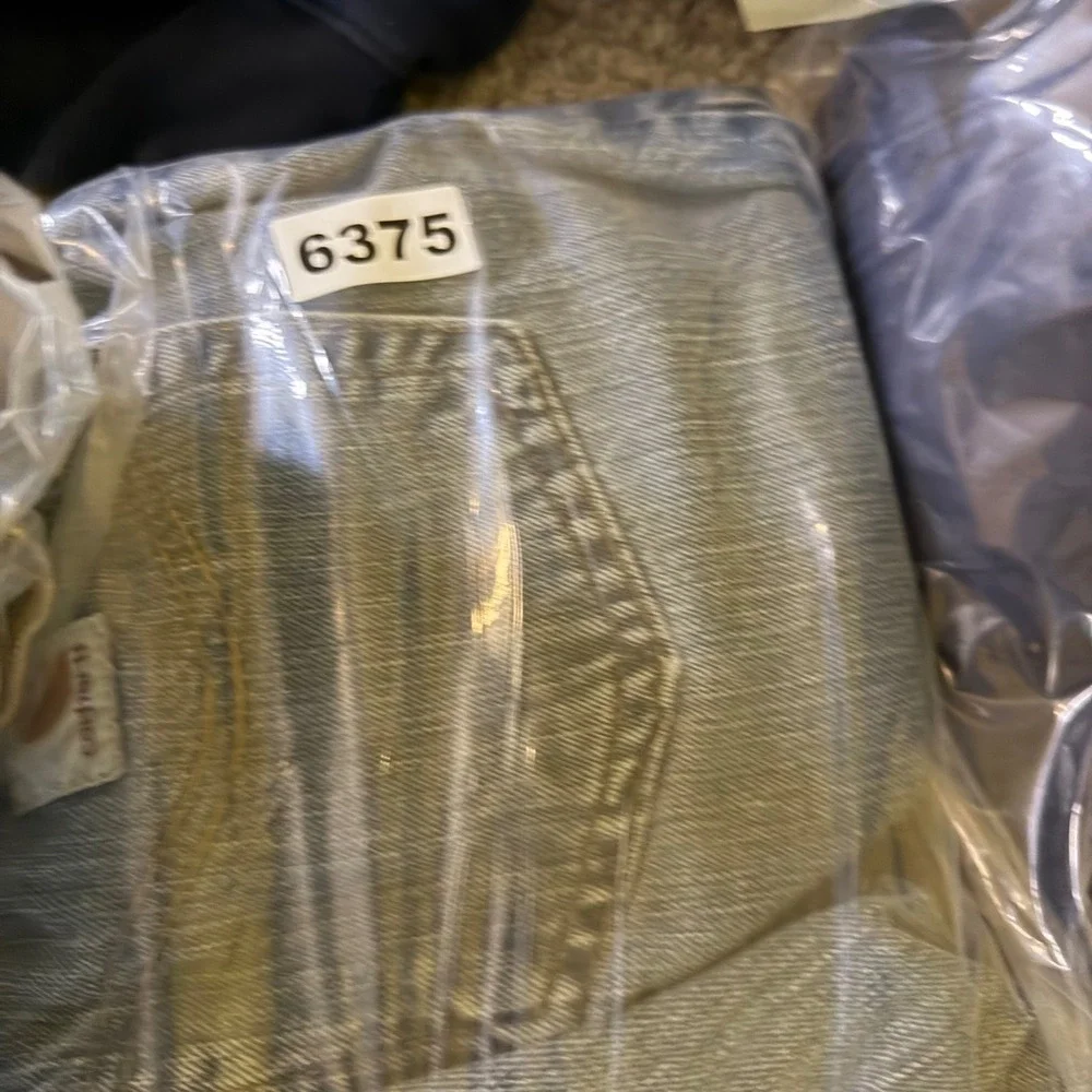 Carhartt‎ Mens Relaxed Fit Straight Leg Jeans Blue 101483-968 36x30